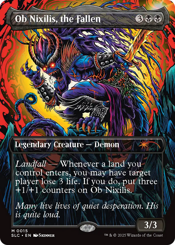 Ob Nixilis, the Fallen [Secret Lair Countdown Kit] | Boutique FDB TCG