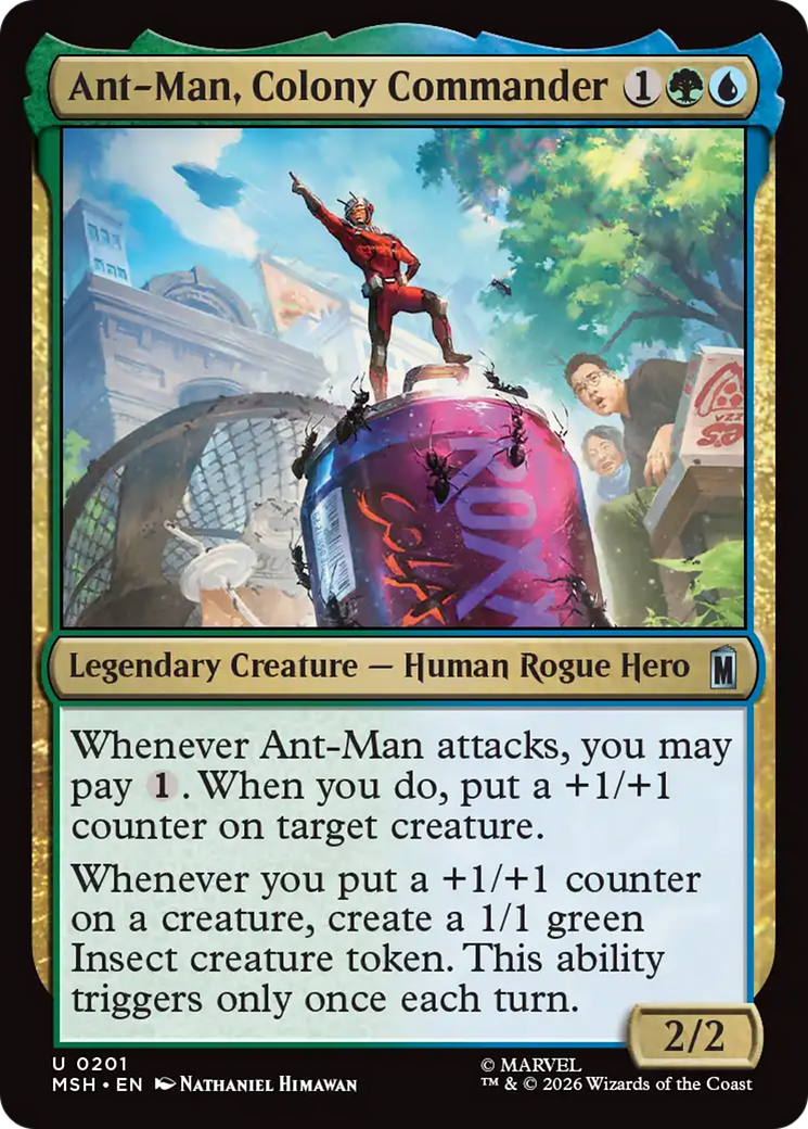 Ant-Man, Colony Commander [Marvel Super Heroes] | Boutique FDB TCG