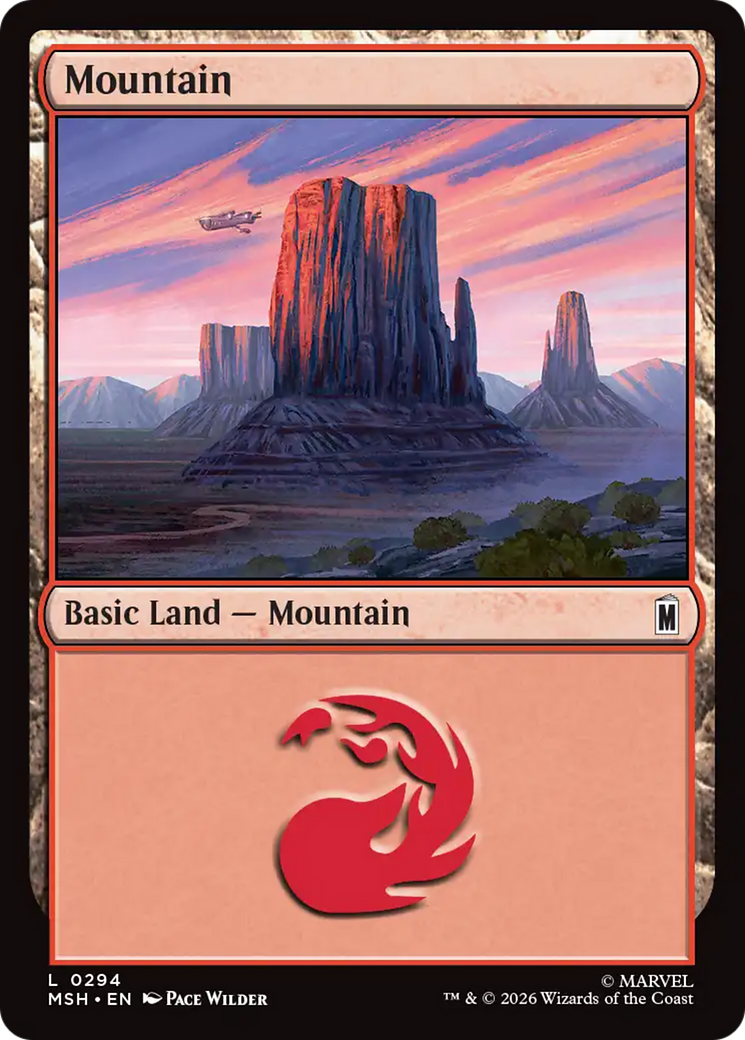 Mountain (0294) [Marvel Super Heroes] | Boutique FDB TCG