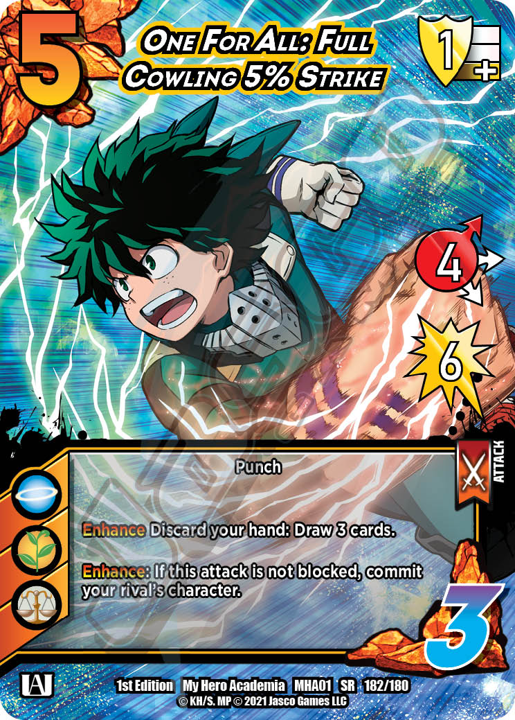 One For All: Full Cowling 5% Strike [Series 1 Unlimited] | Boutique FDB TCG
