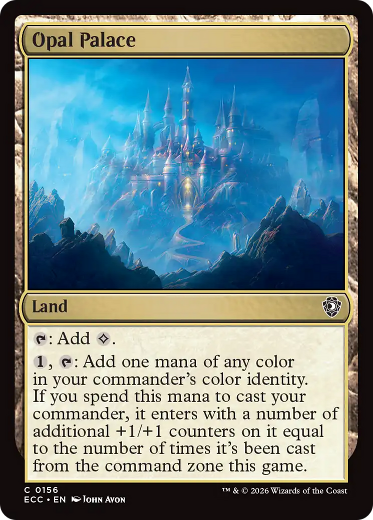 Opal Palace [Lorwyn Eclipsed Commander] | Boutique FDB TCG