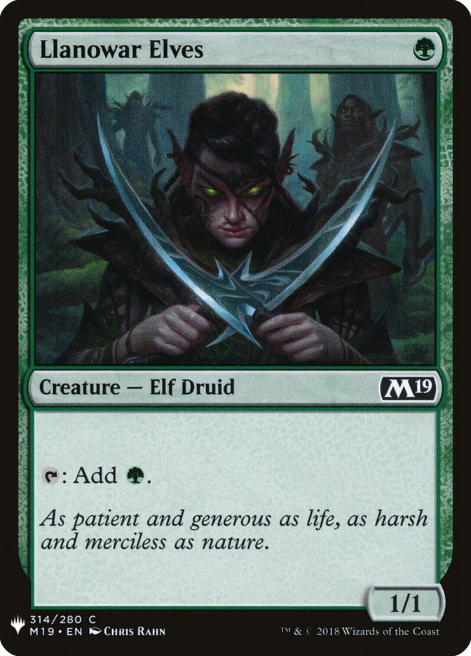 Llanowar Elves [Mystery Booster] | Boutique FDB TCG
