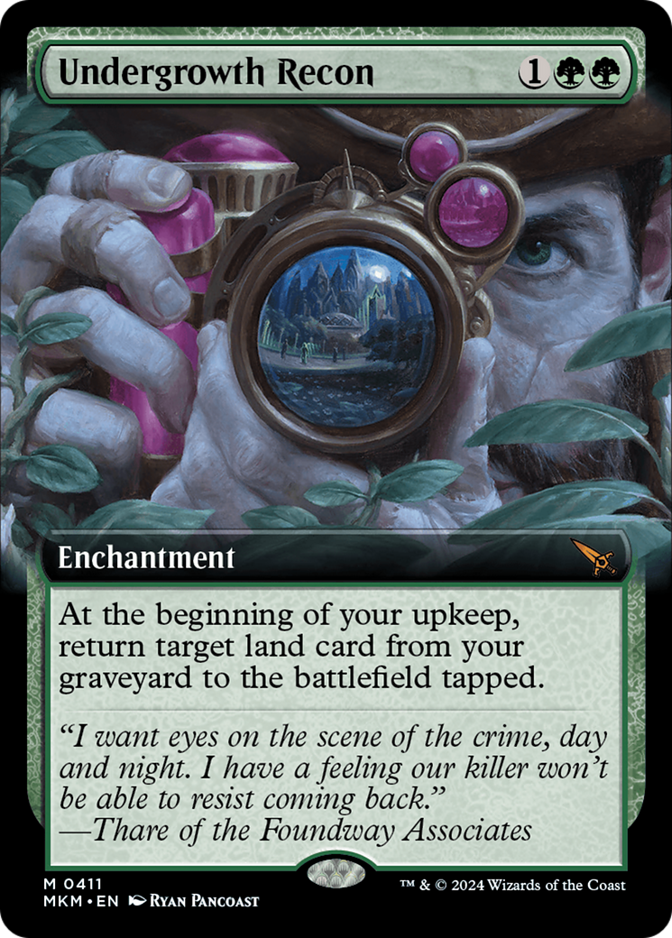 Undergrowth Recon (Extended Art) [Murders at Karlov Manor] | Boutique FDB TCG