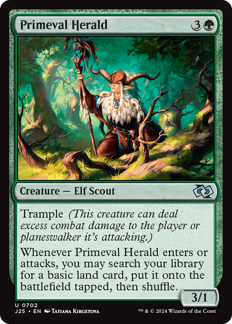 Primeval Herald [Foundations Jumpstart] | Boutique FDB TCG