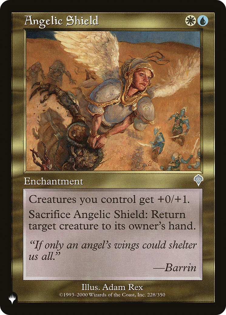 Angelic Shield [The List Reprints] | Boutique FDB TCG