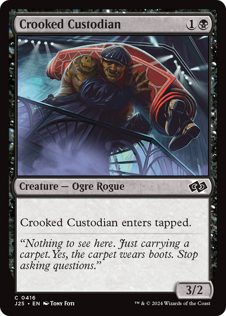 Crooked Custodian [Foundations Jumpstart] | Boutique FDB TCG