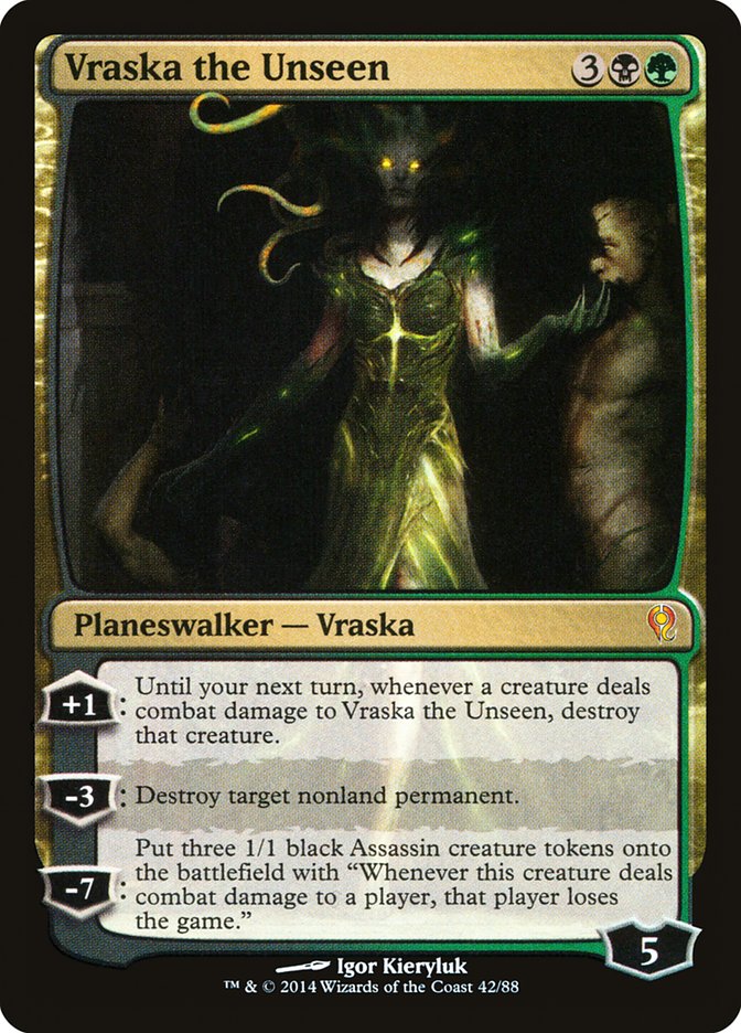 Vraska the Unseen [Duel Decks: Jace vs. Vraska] | Boutique FDB TCG