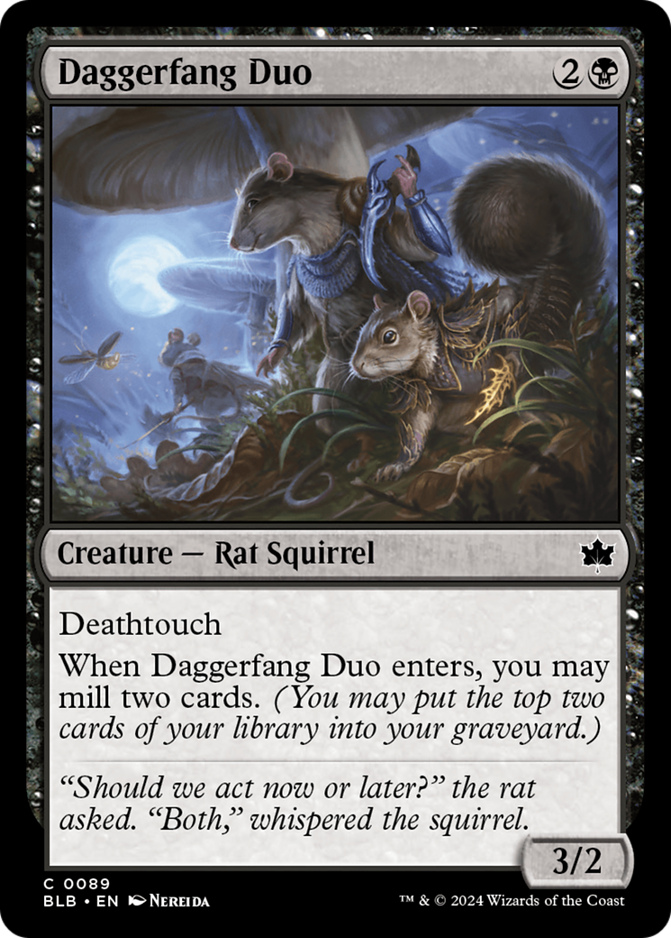 Daggerfang Duo [Bloomburrow] | Boutique FDB TCG