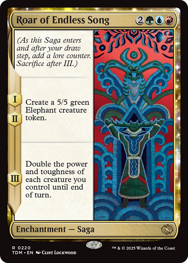 Roar of Endless Song [Tarkir: Dragonstorm] | Boutique FDB TCG