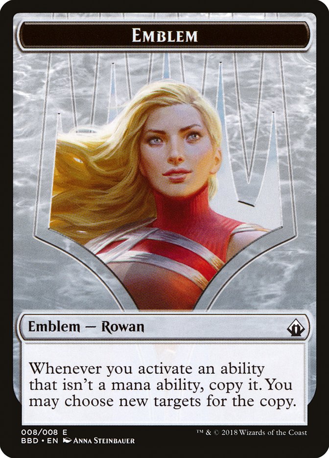 Rowan Kenrith Emblem [Battlebond Tokens] | Boutique FDB TCG