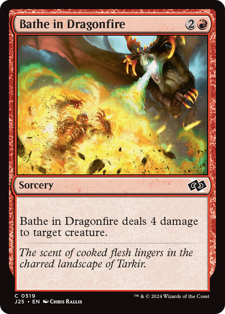 Bathe in Dragonfire [Foundations Jumpstart] | Boutique FDB TCG