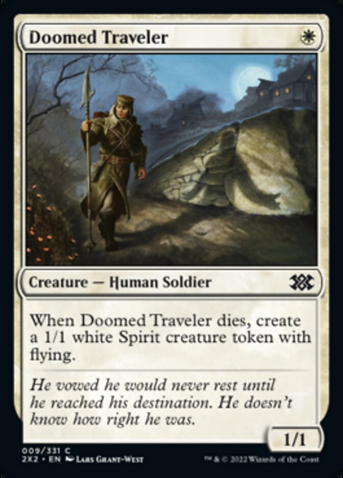 Doomed Traveler [Double Masters 2022] | Boutique FDB TCG