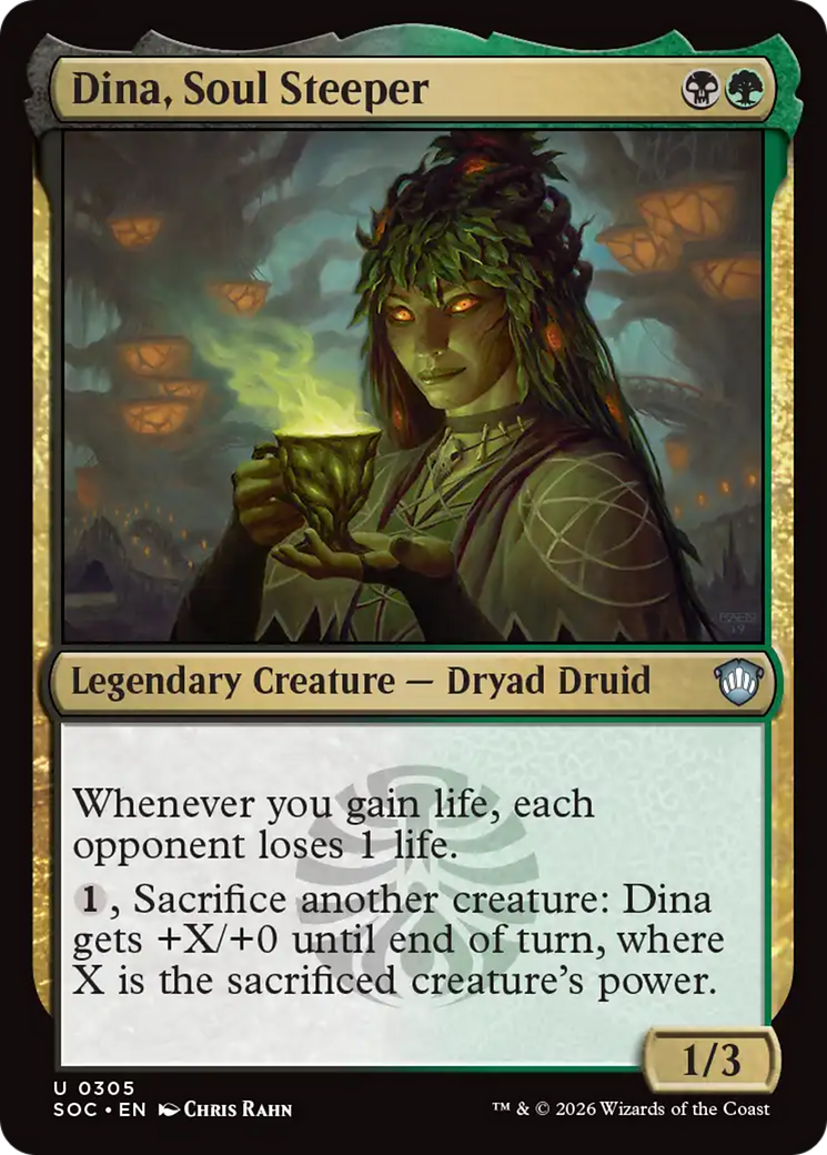 Dina, Soul Steeper [Secrets of Strixhaven Commander] | Boutique FDB TCG