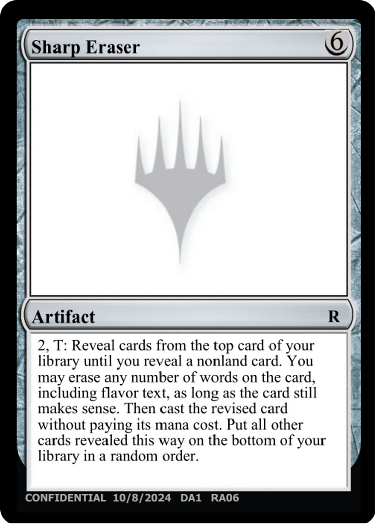 Sharp Eraser [Unknown Event] | Boutique FDB TCG