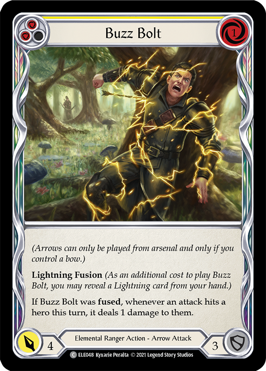 Buzz Bolt (Yellow) [ELE048] (Tales of Aria)  1st Edition Normal | Boutique FDB TCG