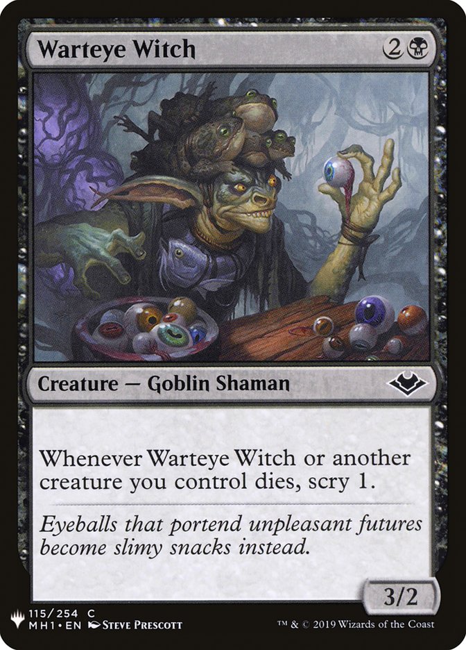 Warteye Witch [Mystery Booster] | Boutique FDB TCG