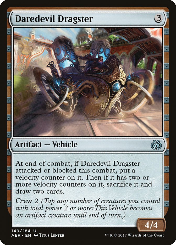 Daredevil Dragster [Aether Revolt] | Boutique FDB TCG
