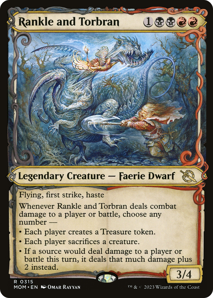 Rankle and Torbran (Showcase Planar Booster Fun) [March of the Machine] | Boutique FDB TCG