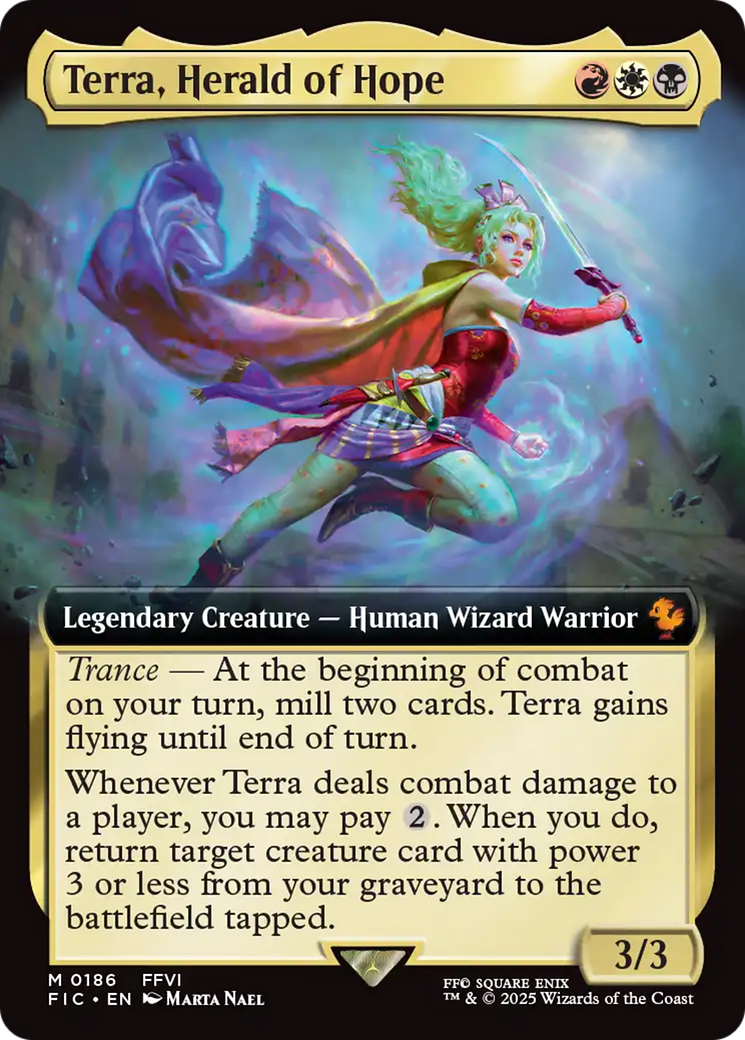 Terra, Herald of Hope (Extended Art) [FINAL FANTASY Commander] | Boutique FDB TCG