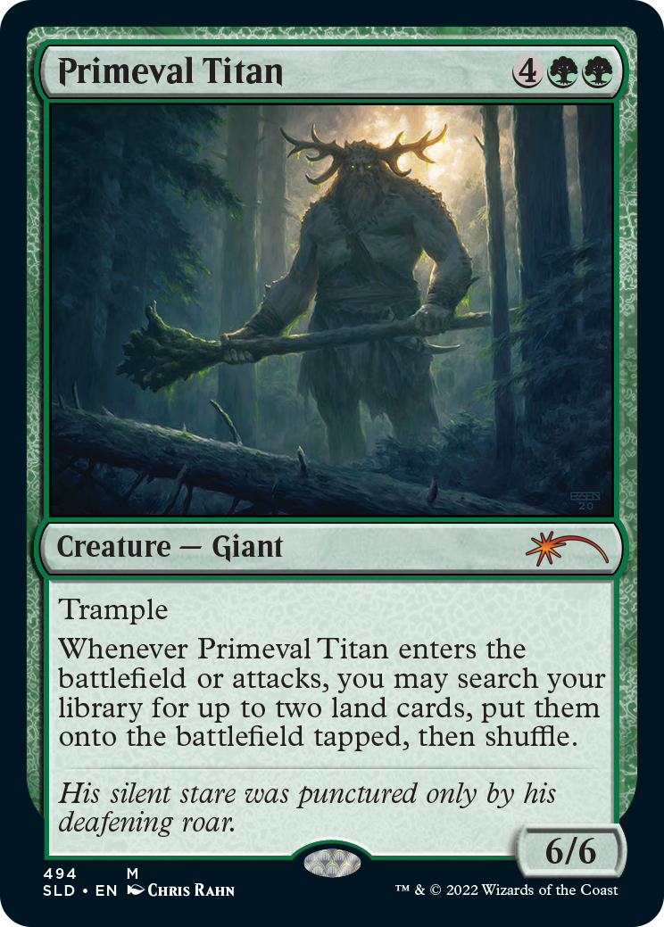 Primeval Titan (494) [Secret Lair Drop Series] | Boutique FDB TCG
