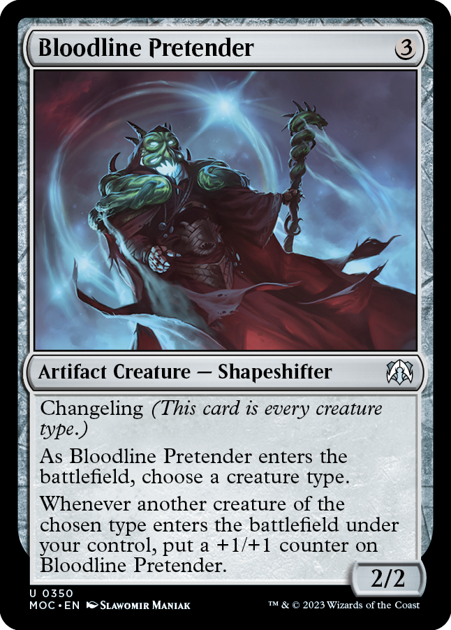 Bloodline Pretender [March of the Machine Commander] | Boutique FDB TCG