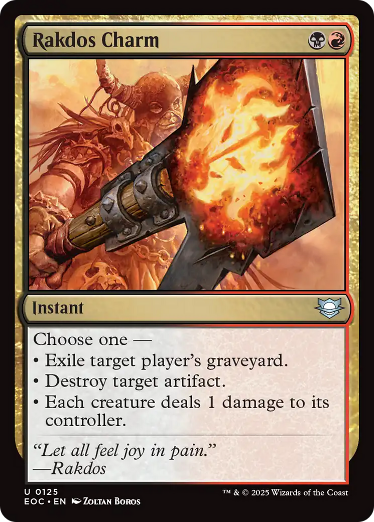 Rakdos Charm [Edge of Eternities Commander] | Boutique FDB TCG