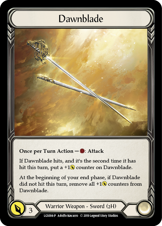 Dawnblade [LGS004-P] (Promo)  1st Edition Cold Foil | Boutique FDB TCG