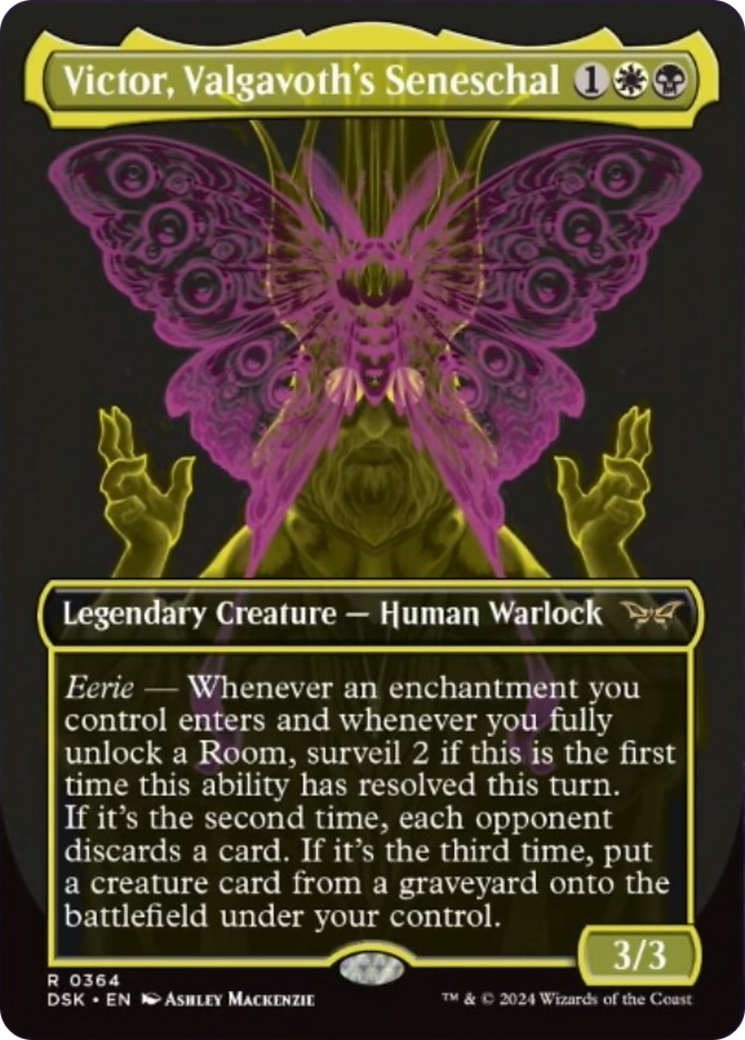 Victor, Valgavoth's Seneschal (Showcase) [Duskmourn: House of Horror] | Boutique FDB TCG