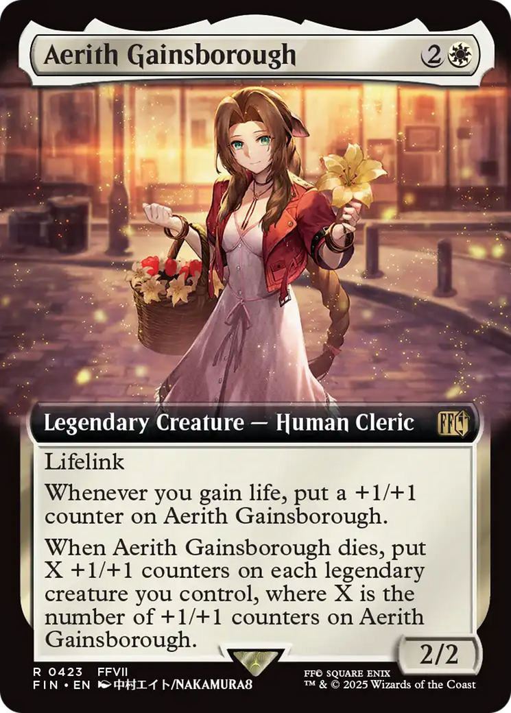 Aerith Gainsborough (Extended Art) [FINAL FANTASY] | Boutique FDB TCG