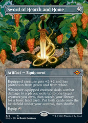Sword of Hearth and Home (Borderless Alternate Art) [Modern Horizons 2] | Boutique FDB TCG