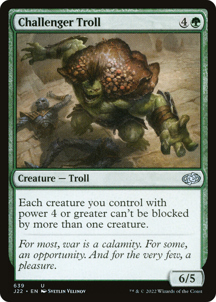 Challenger Troll [Jumpstart 2022] | Boutique FDB TCG