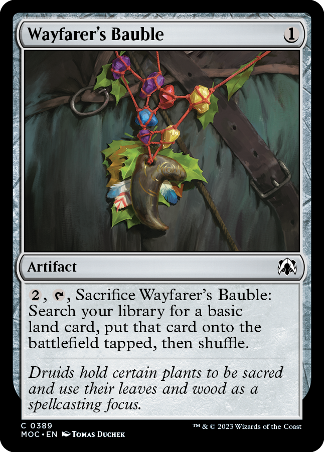 Wayfarer's Bauble [March of the Machine Commander] | Boutique FDB TCG