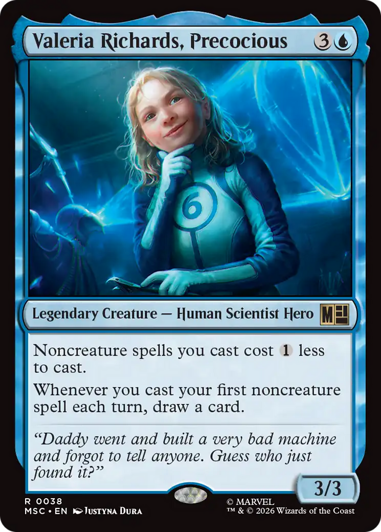 Valeria Richards, Precocious [Marvel Super Heroes Commander] | Boutique FDB TCG