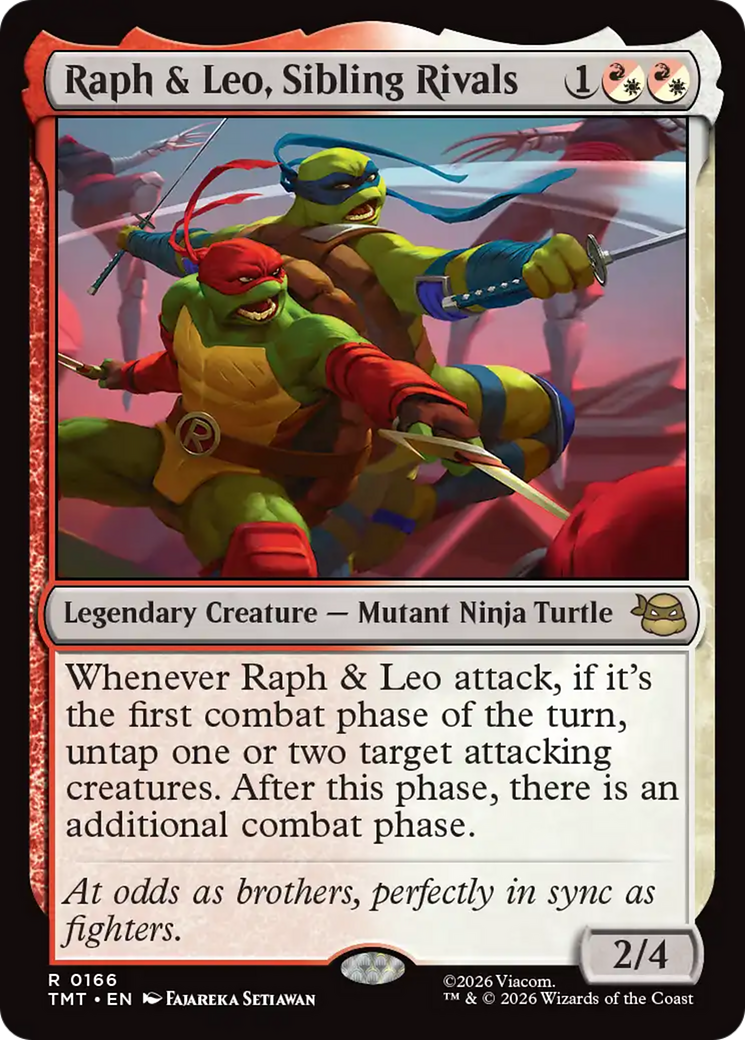 Raph & Leo, Sibling Rivals [Teenage Mutant Ninja Turtles] | Boutique FDB TCG