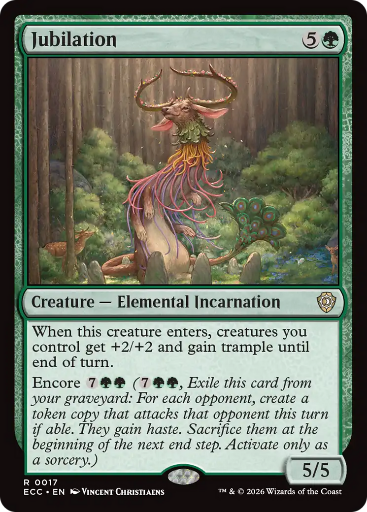 Jubilation [Lorwyn Eclipsed Commander] | Boutique FDB TCG