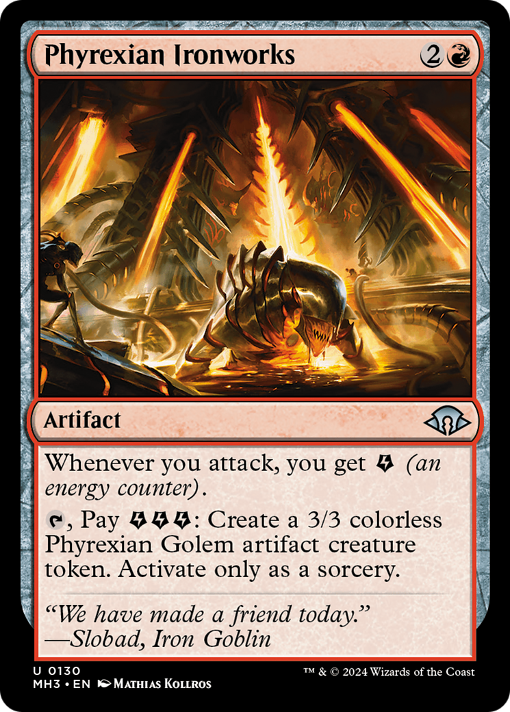 Phyrexian Ironworks [Modern Horizons 3] | Boutique FDB TCG