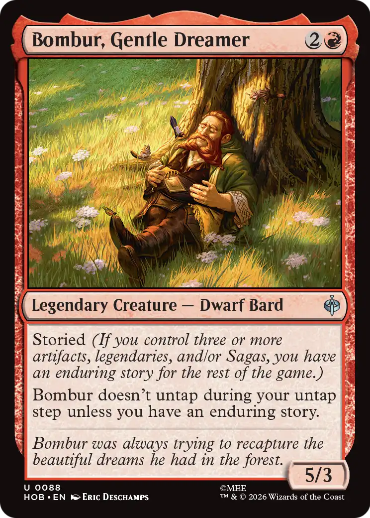 Bombur, Gentle Dreamer [The Hobbit] | Boutique FDB TCG