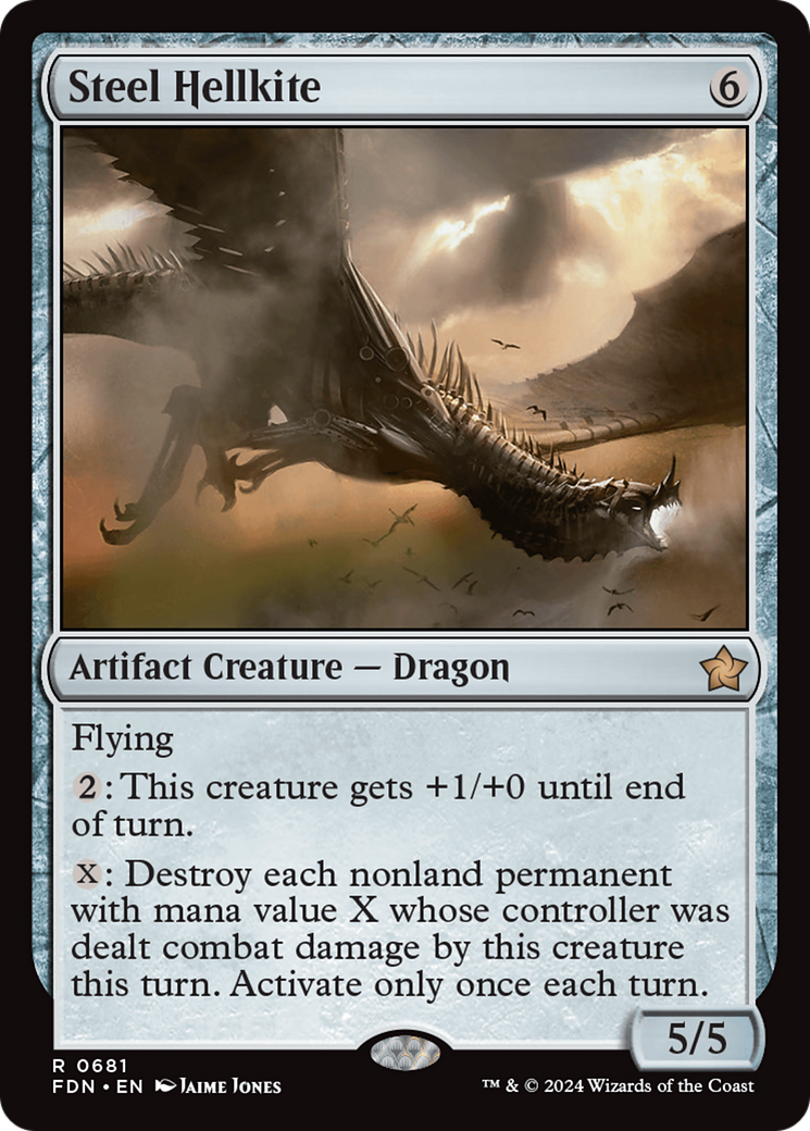 Steel Hellkite [Foundations] | Boutique FDB TCG