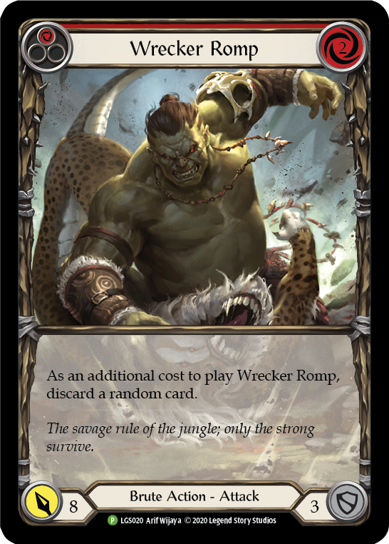 Wrecker Romp (Red) [LGS020] (Promo) | Boutique FDB TCG