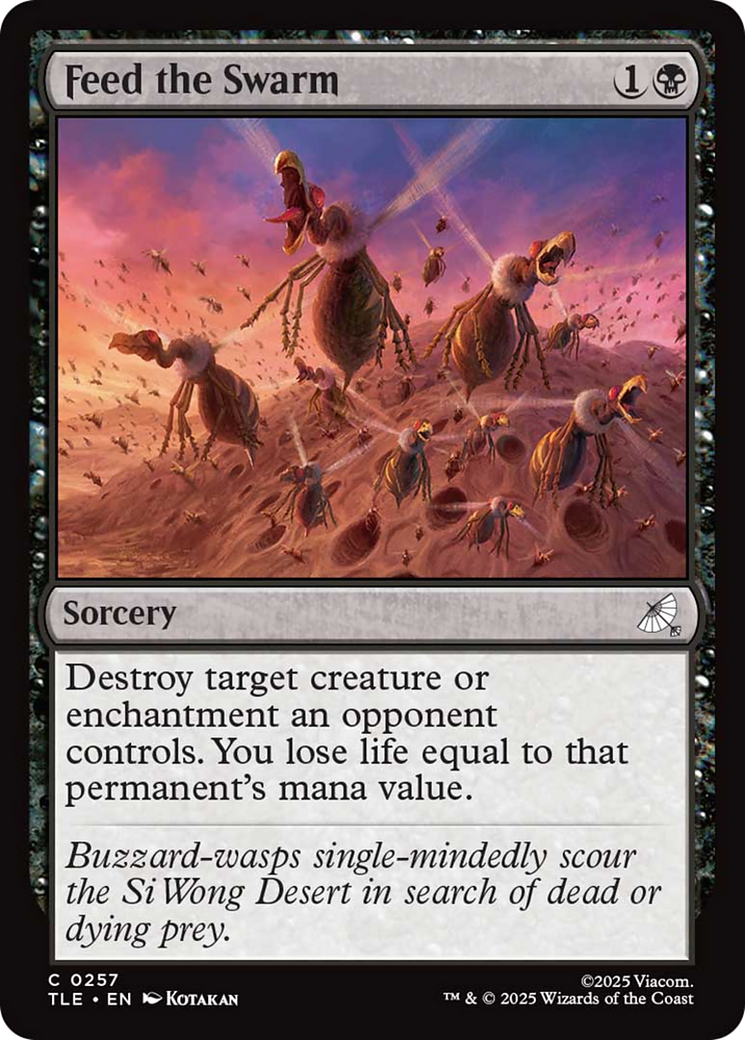 Feed the Swarm [Avatar: The Last Airbender: Eternal-Legal] | Boutique FDB TCG