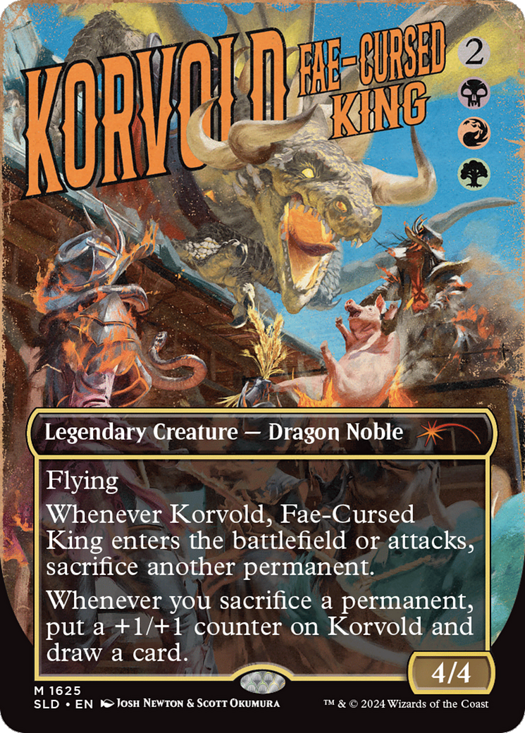 Korvold, Fae-Cursed King [Secret Lair Drop Series] | Boutique FDB TCG