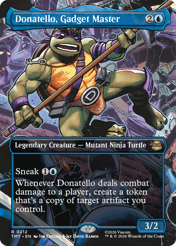 Donatello, Gadget Master (Borderless) [Teenage Mutant Ninja Turtles] | Boutique FDB TCG