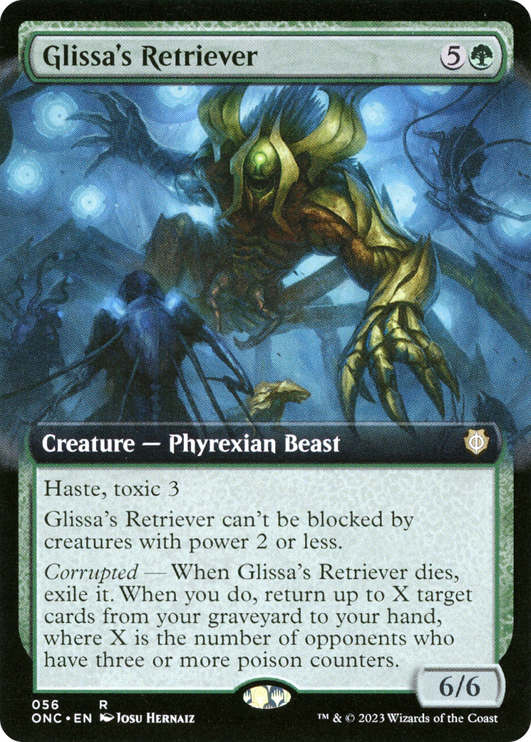 Glissa's Retriever (Extended Art) [Phyrexia: All Will Be One Commander] | Boutique FDB TCG