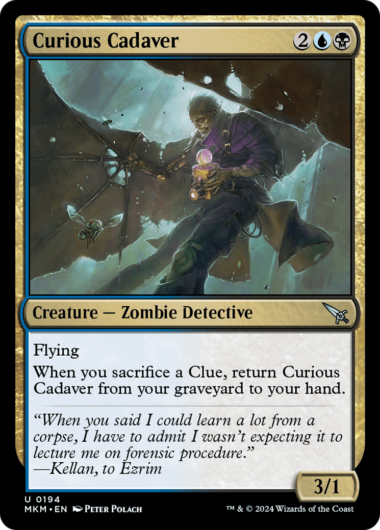 Curious Cadaver [Murders at Karlov Manor] | Boutique FDB TCG