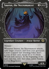 Sauron, the Necromancer (Showcase) (Surge Foil) [The Lord of the Rings: Tales of Middle-Earth] | Boutique FDB TCG