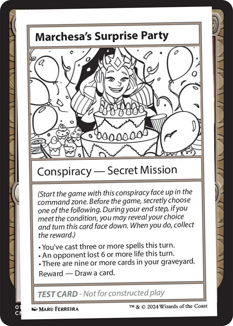 Marchesa's Surprise Party [Mystery Booster 2 Playtest Cards] | Boutique FDB TCG