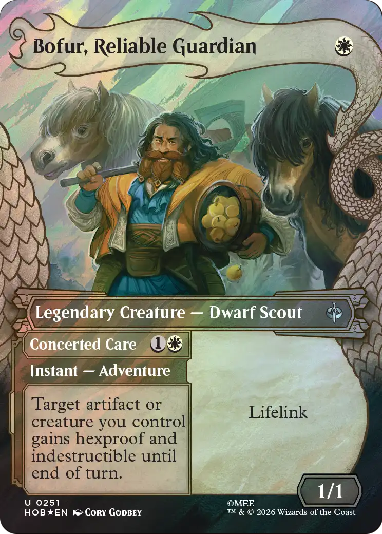 Bofur, Reliable Guardian (Showcase) (Surge Foil) [The Hobbit] | Boutique FDB TCG