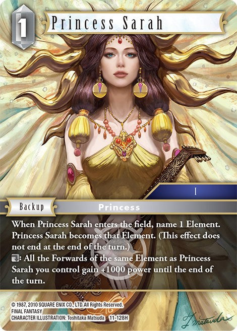 Princess Sarah [Opus XI] | Boutique FDB TCG