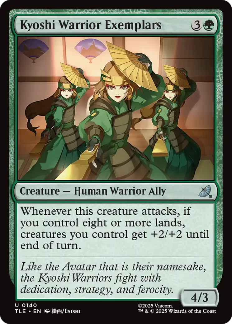 Kyoshi Warrior Exemplars [Avatar: The Last Airbender: Eternal-Legal] | Boutique FDB TCG