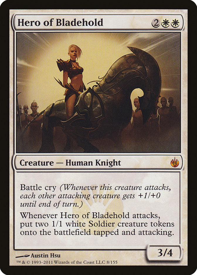 Hero of Bladehold (Oversized) [Oversize Cards] | Boutique FDB TCG